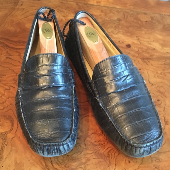 Cole Haan Trillby Croc-Print Driver Loafer - Picture 5 of 11